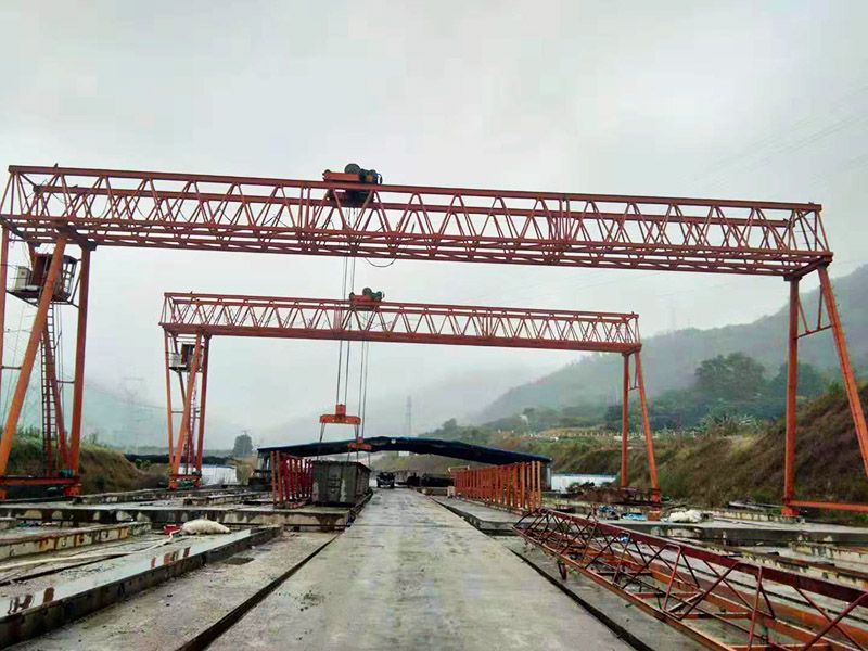 Beam lifting machine